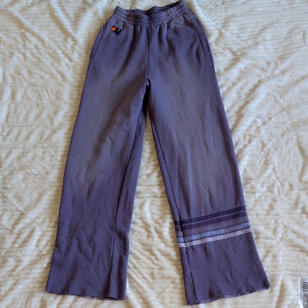 Aviator Nation Straight Leg Sweatpants